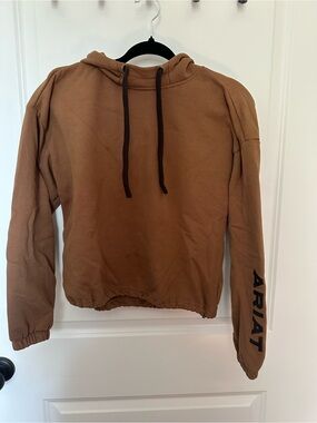 Ariat Rust Brown Women's Hooded Pullover